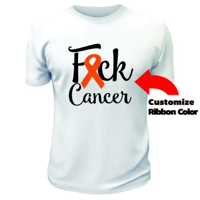 F CK Cancer TShirt - Printwell Custom Tees