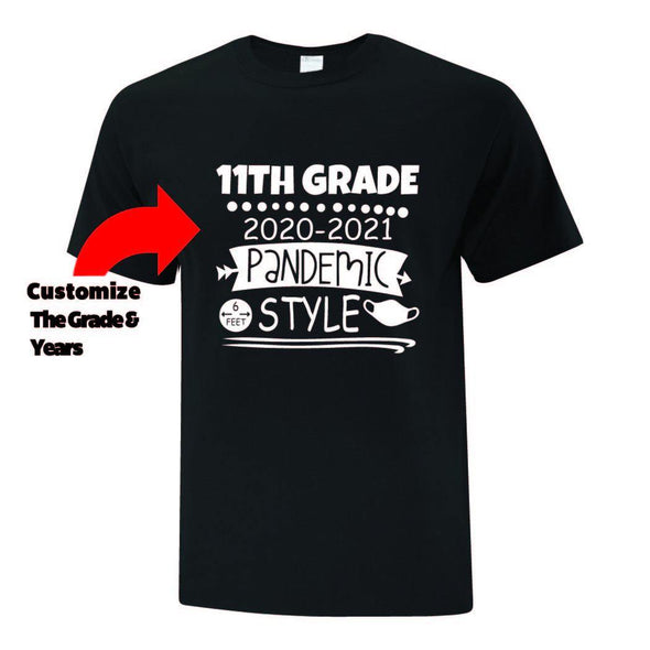 Pandemic Style Student T-Shirt - Printwell Custom Tees