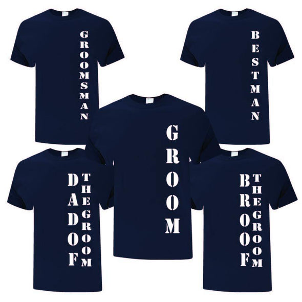 Dad of Groom from the Grooms Party Collection - Printwell Custom Tees