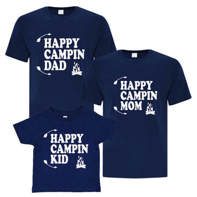 Camping Family T-Shirt - Printwell Custom Tees