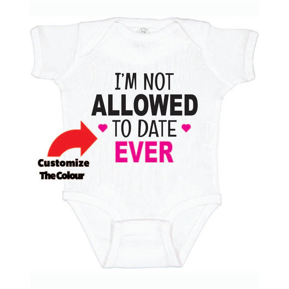 Im Not Allowed To Date Ever Jumper - Custom T Shirts Canada by Printwell