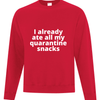 I Ate All My Snacks TShirt - Custom T Shirts Canada by Printwell