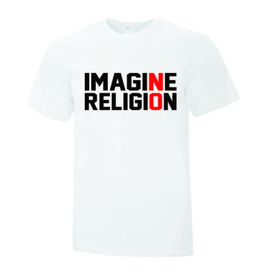 Imagine No Religion TShirt - Printwell Custom Tees