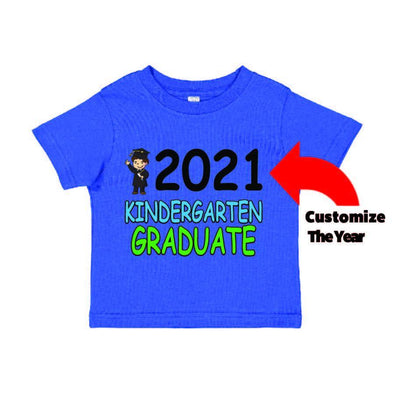 Kindergarten Graduation Boy T-Shirt - Printwell Custom Tees