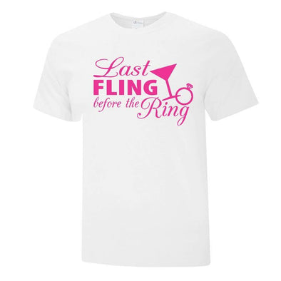Last Fling Before The Ring TShirt - Printwell Custom Tees