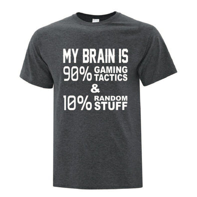 My Brain Gaming Tactics - Custom T Shirts Canada by Printwell