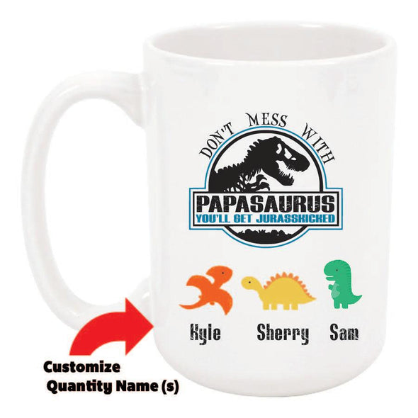 Jurasskicked Family Mug Collection - Custom T Shirts Canada by Printwell