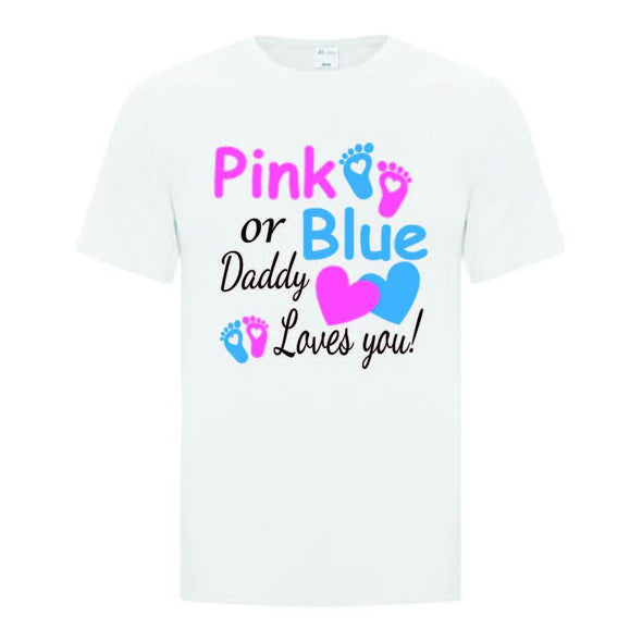 Pink Or Blue Gender Reveal TShirts - Printwell Custom Tees