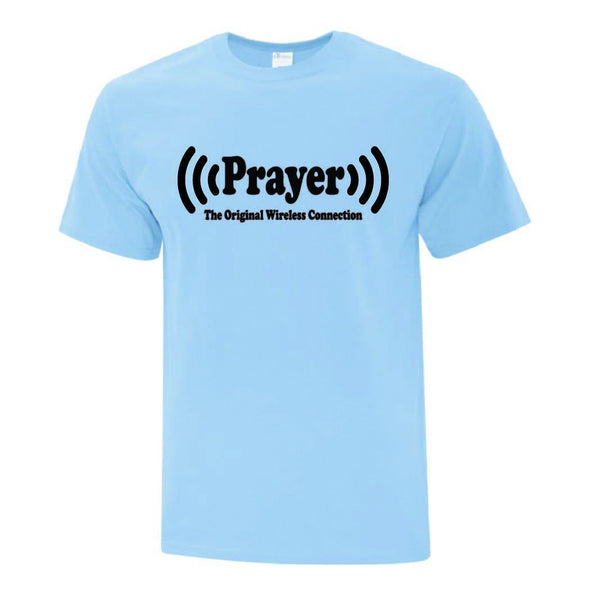 Prayer Original Wireless Connection - Printwell Custom Tees