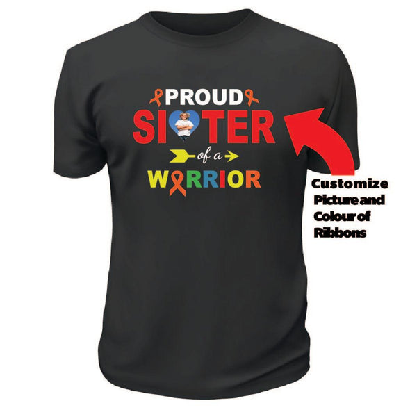 Proud Sister t shirt from Custom T Shirts Canada