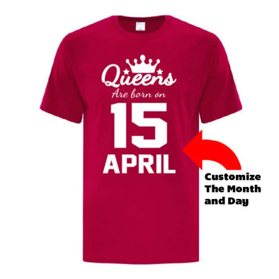 Queens Inspired Birthday TShirt - Printwell Custom Tees