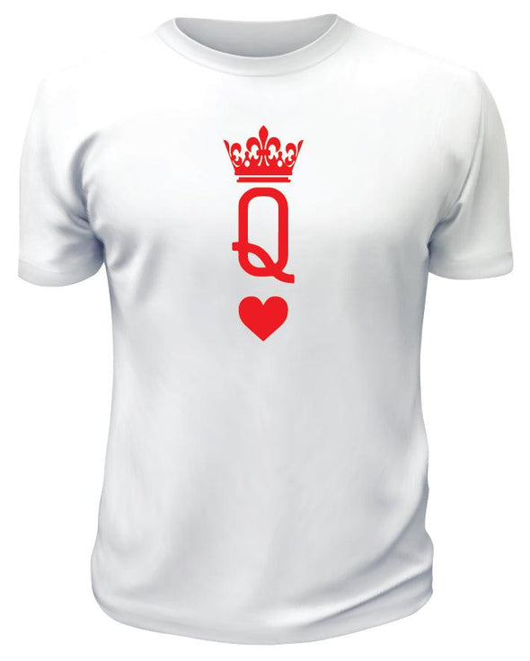 Queen with Heart TShirt - Printwell Custom Tees