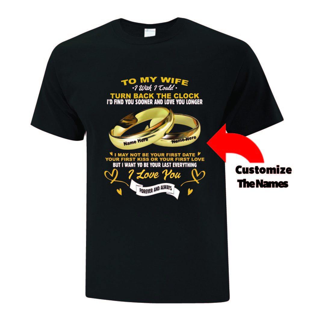 I Miss You Husband - Personalized 2D Unisex T-shirt