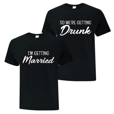 Getting Drunk Bachelorette Collection - Printwell Custom Tees