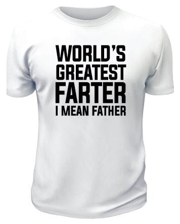 World's Greatest Farter TShirt - Custom T Shirts Canada by Printwell