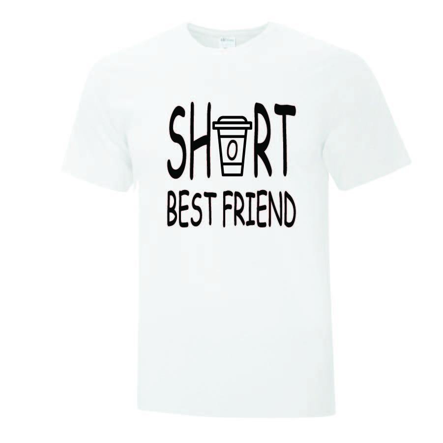 tall and short best friend t shirt