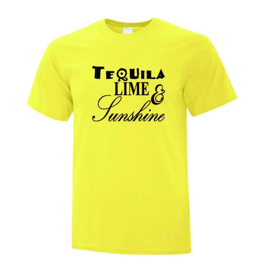 Tequila Lime And Sunshine TShirt - Printwell Custom Tees