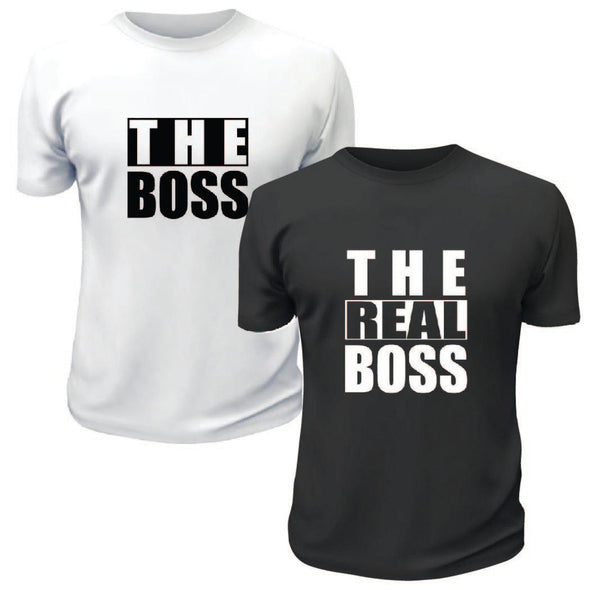 The Real Boss TShirt - Custom T Shirts Canada by Printwell