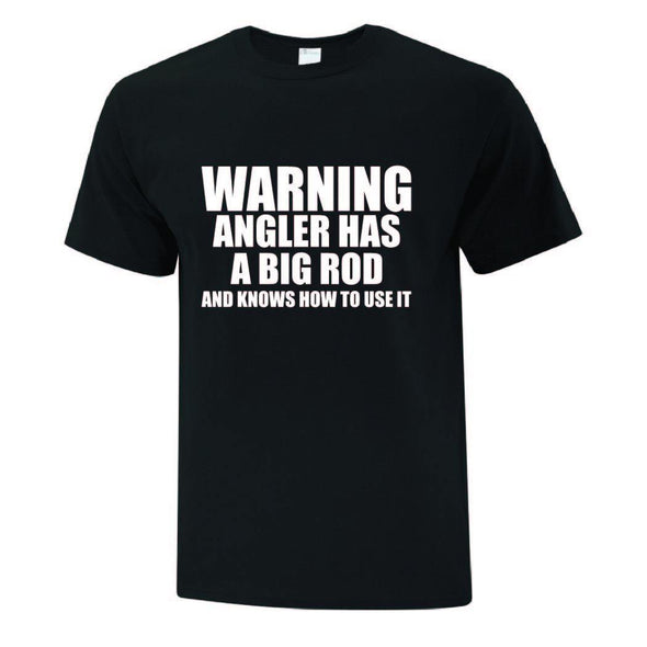 Big Rod Angler T-Shirt - Printwell Custom Tees