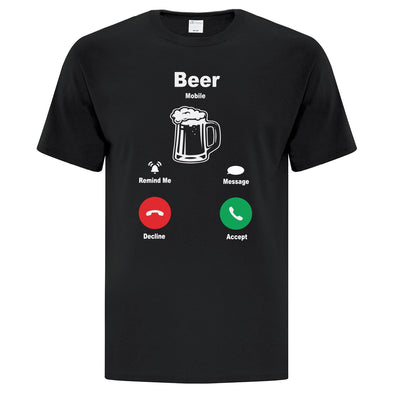 Beer Is Calling TShirt - Printwell Custom Tees