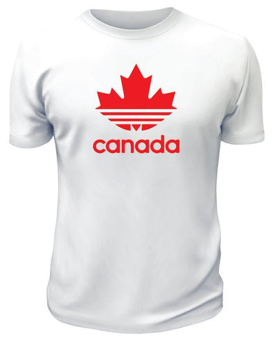 Canada with Custom Leaf Shirt - Printwell Custom Tees