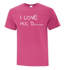 I Love His and Hers Collection - Custom T Shirts Canada by Printwell