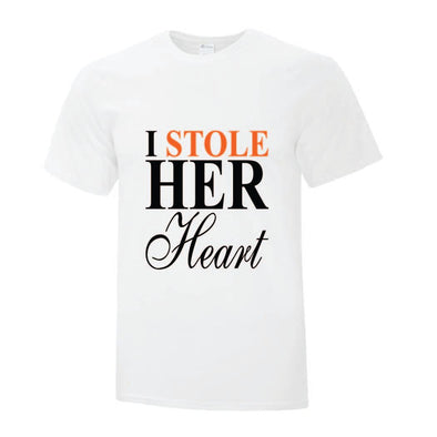 I Stole Her Heart TShirt - Custom T Shirts Canada by Printwell