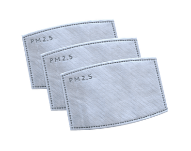 Activated Carbon PM2.5 Filters for Adult Masks - Printwell Custom Tees