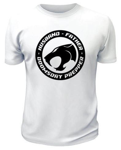 Husband, Father, Doomsday Prepper TShirt - Custom T Shirts Canada by Printwell