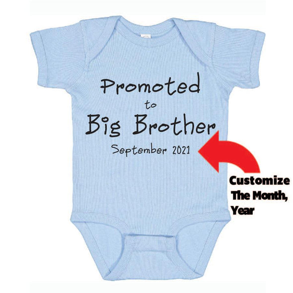 Promoted To Big Sister or Big Brother - Custom T Shirts Canada by Printwell
