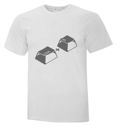 Ctrl + B Tech Theme Shirt - Custom T Shirts Canada by Printwell