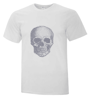 Coding Skull Tech Theme T Shirt - Custom T Shirts Canada by Printwell