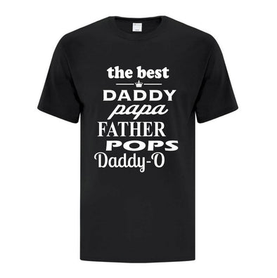 The Best Daddy TShirt - Printwell Custom Tees
