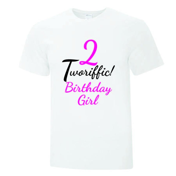 Two Year Old Birthday Collection - Printwell Custom Tees